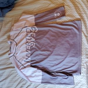 Inverted Gear Long sleeve Rashguard BJJ Gray/White XL
